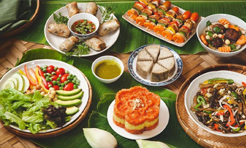 Set Buffet Chay - Mặn 01